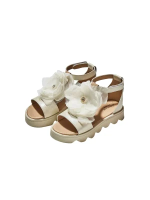 Babywalker Chiffon Flower Sandal<Tutu du Monde Best Sale