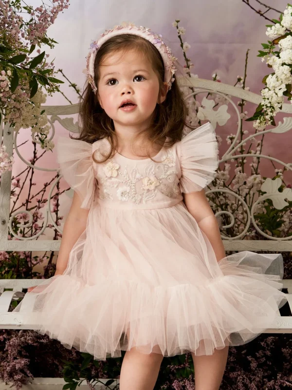 Bebe Blue Orchid Tulle Dress<Tutu du Monde Sale