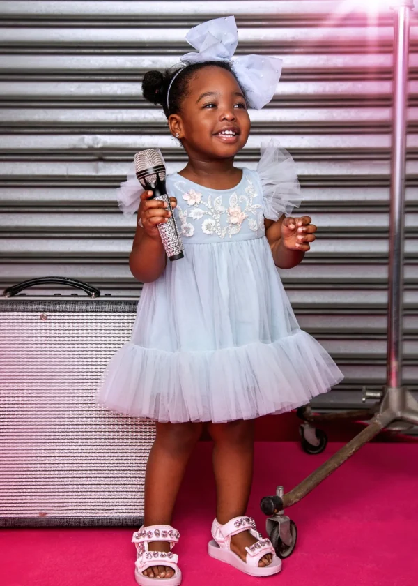 Bebe Blue Orchid Tulle Dress<Tutu du Monde Clearance