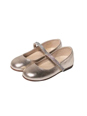 Single Strap Swarovski Crystal Embellished Ballerinas<Tutu du Monde Store