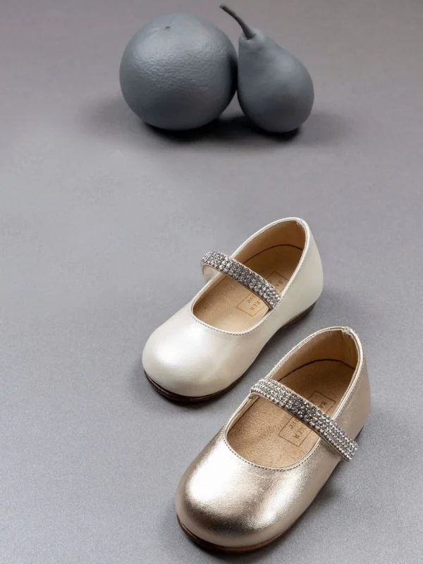 Single Strap Swarovski Crystal Embellished Ballerinas<Tutu du Monde Store