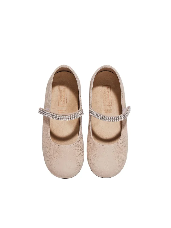 Single Strap Swarovski Crystal Embellished Ballerinas<Tutu du Monde Sale