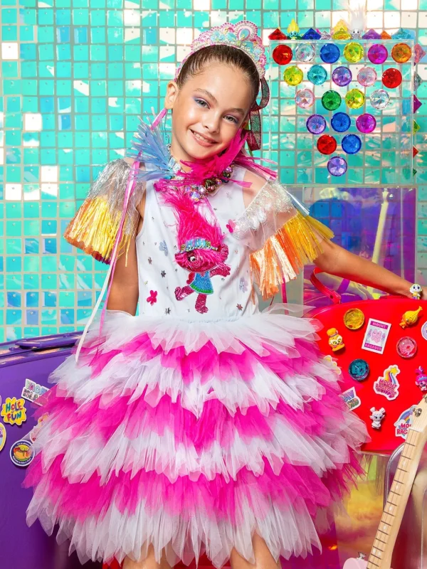 Trolls X Poppy Sings Tutu Dress<Tutu du Monde Sale